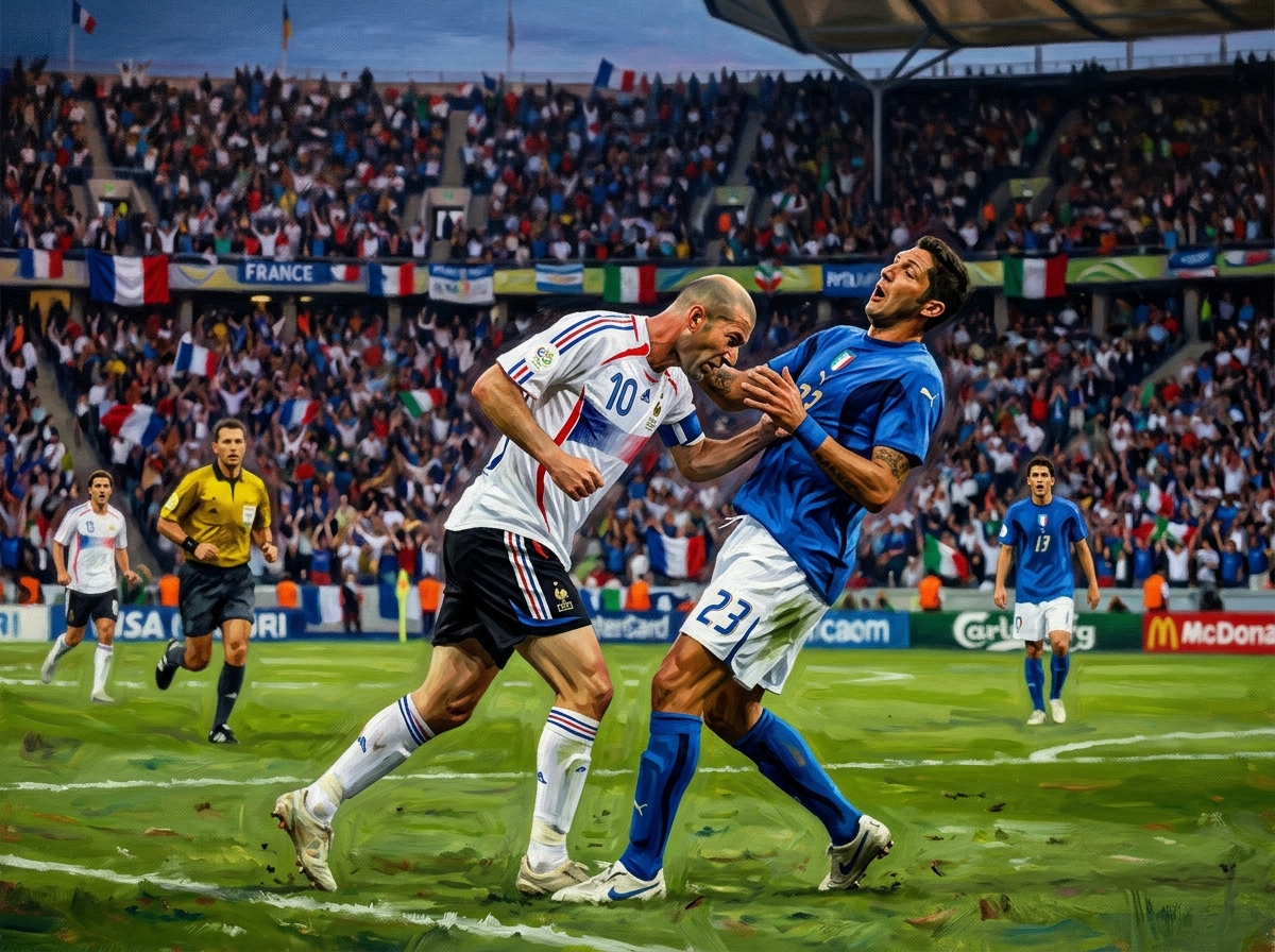 Zidane headbutt, 2006 World Cup final